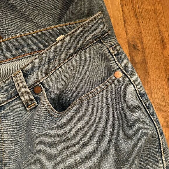 Tommy Hilfiger Women’s Size 14 Hipster Denim Cotton Light Blue Jeans - Picture 10 of 11